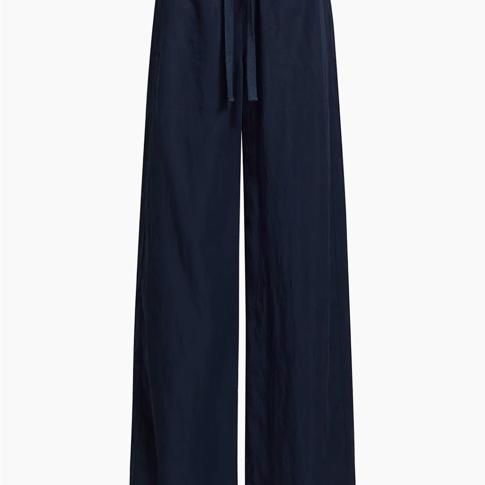 Vince Blue Utility High-Rise Drawstring Pants